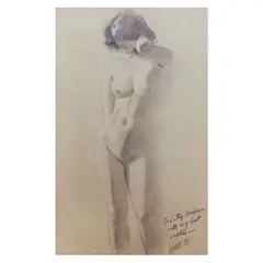 Nude by Cesar Legaspi, pastel on paper, sold Dec 2022
