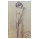 Cesar Legaspi, Nude, pastel on paper
