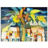 A Tree by Mauro Malang Santos, watercolor on paper, sold Dec 2022
