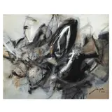 Rain Clouds by José T. Joya, oil on canvas, sold Dec 2022