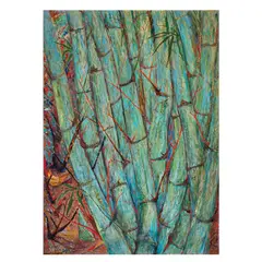 Venancio Igarta, Bamboo, oil on canvas