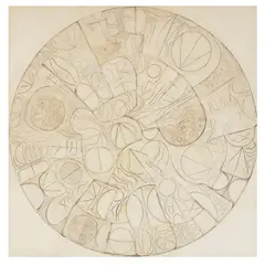 José T. Joya, Man's Life Cycle, 1968, oil on canvas