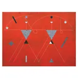 Arturo Luz, Two Men Juggling Cat. #4, acrylic collage
