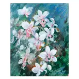 Betsy Westendorp, Painting No. 590 (White Orchids)