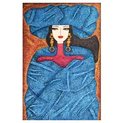 Jack Salud, Victorious, acrylic on canvas