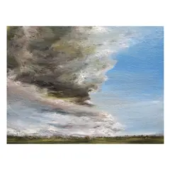 Buen Calubayan, Clouds Study, oil on canvas