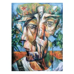 Emmanuel Garibay, Kasama, oil on canvas