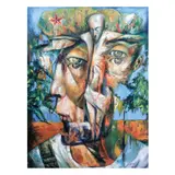 Emmanuel Garibay, Kasama, oil on canvas