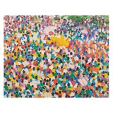 Claude Tayag, Yugyugan sa Kalibo Plaza, acrylic on canvas
