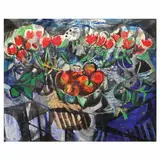 Federico Aguilar Alcuaz, Still Life with Rose and Apples