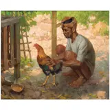 Fernando Amorsolo, Sabungero
