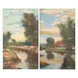 Fabián de la Rosa, Views of the Pasig River
