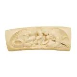 Fred Baldemor, Noonday Meal, relief carving on ivory