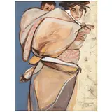Benedicto Cabrera, Mother and Child, acrylic on canvas