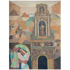 Binyag by Manuel Baldemor, oil on canvas, sold Oct 2021