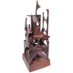 Abstract Forms by Napoleon V. Abueva, steel, sold Oct 2021