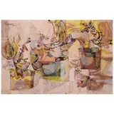 Still Life (Mexico) by Romeo Tabuena, oil on board, sold Sep 2021