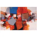 Mirage by José T. Joya, oil on panel, sold Sep 2021