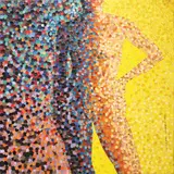 Jerry Elizalde Navarro<br>, Yellow Nude, oil on canvas<br>