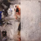 Augusto Albor, Transformation, acrylic on canvas