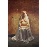 Abi Dionisio, Queen, oil on canvas