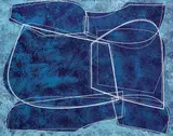 Romulo Olazo, Permutation Series II No. 72, acrylic on paper