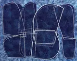 Romulo Olazo, Permutation Series II No. 71, acrylic on paper