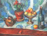 Macario Vitalis, Still Life with Bottle
