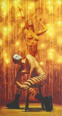The Light! by Welbart Bartolome, oil on canvas, sold Jun 2020