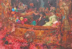 Ronson Culibrina, Untitled, oil on canvas