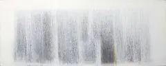 Tryst by Lao Lianben, acrylic and graphite on canvas, sold Feb 2020
