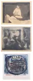 Lot of 3 Etchings
a.) Siesta Hour
b.) El Jardin 
c.) Premature Disc 2 by a.) Benedicto Cabrera b.) Fernando Zobel c.) Jo a.)b.) c.), a.) etching 19/20 b.) etching 11/50 c.) etching A/P, sold Sep 2019