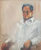 Federico Aguilar Alcuaz, Portrait of A Gentleman