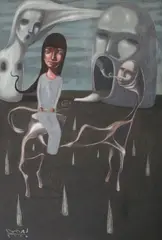 Lynyrd Paras, Untitled, acrylic on canvas
