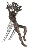 Solomon Saprid, Untitled, bronze