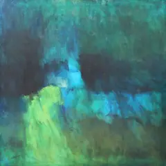 Interaction by Florencio B. Concepcion, oil on canvas, sold Jun 2019