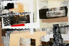 Untitled by Max Balatbat, mixed media, sold Jun 2018