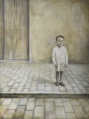 Erwin Leaño, Remembrance, acrylic on canvas