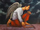 Mark Justiniani, Untitled, oil on canvas