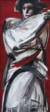 Benedicto Cabrera, Sabel, acrylic on canvas