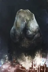 Jc Jacinto, Tumor, acrylic on canvas