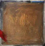 Untitled Illumination by Augusto Albor, acrylic on canvas, sold Oct 2017