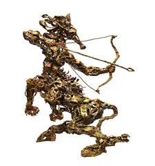Tikbalang by Solomon Saprid, brass, sold Oct 2017