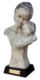 Bust Of A Woman And Child by Graciano T. Nepomuceno, plaster of Paris, sold Oct 2017
