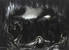 Liv Vinluan, Scene No.12, oil on canvas