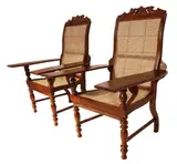 Sillon Fraile, Late 19th-Early 20th Century, Narra and Rattan