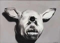 Geraldine Javier, Cyclops, oil on canvas