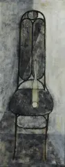 Arturo Luz, Untitled, oil on canvas