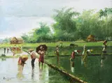 Isidro Ancheta, Planting Rice