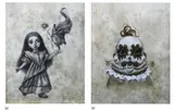 Luis Lorenzana, a.) Untitled (Girl with Flower) b.) Untitled (Clown)